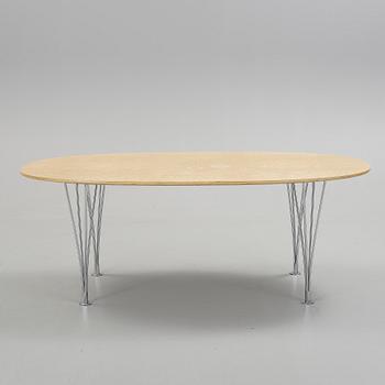 SOFFBORD, "Superellips" Design Bruno Mathsson och Piet Hein för Fritz Hansen, 1900-talets andra hälft.