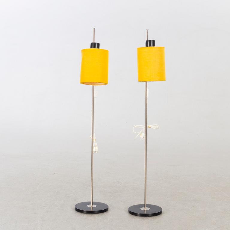 GOLVLAMPOR, ett par, 1970-tal.