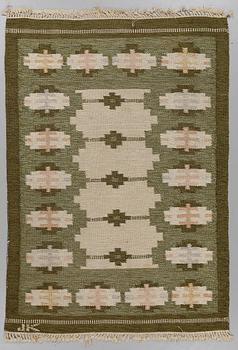 MATTA, rölakan, monogramsignerad JK, 1900-talets andra hälft, 190x130 cm.