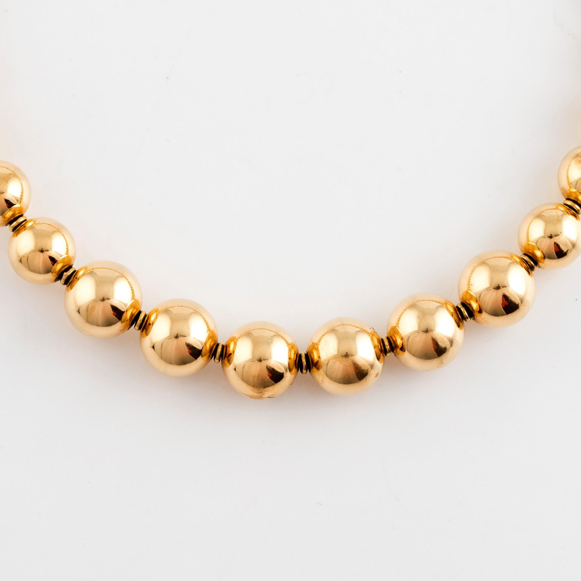 Collier 18K guld.