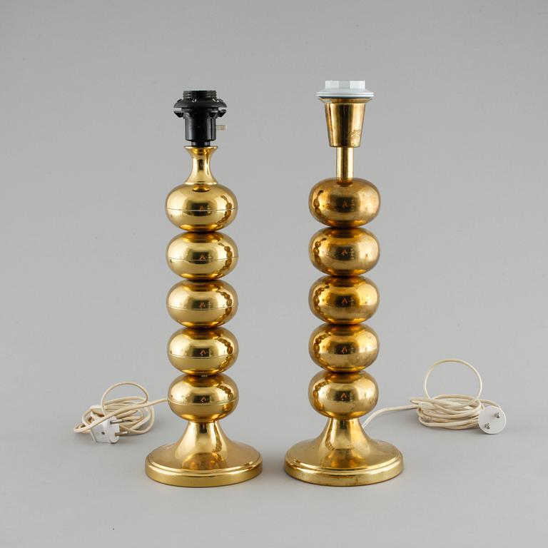 Two table lamps by Aneta and Enco, from the latter half of the 20th century.
