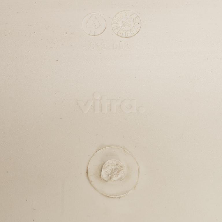 Verner Panton, two chairs, 'Panton Chair Classic', Vitra, 2008.