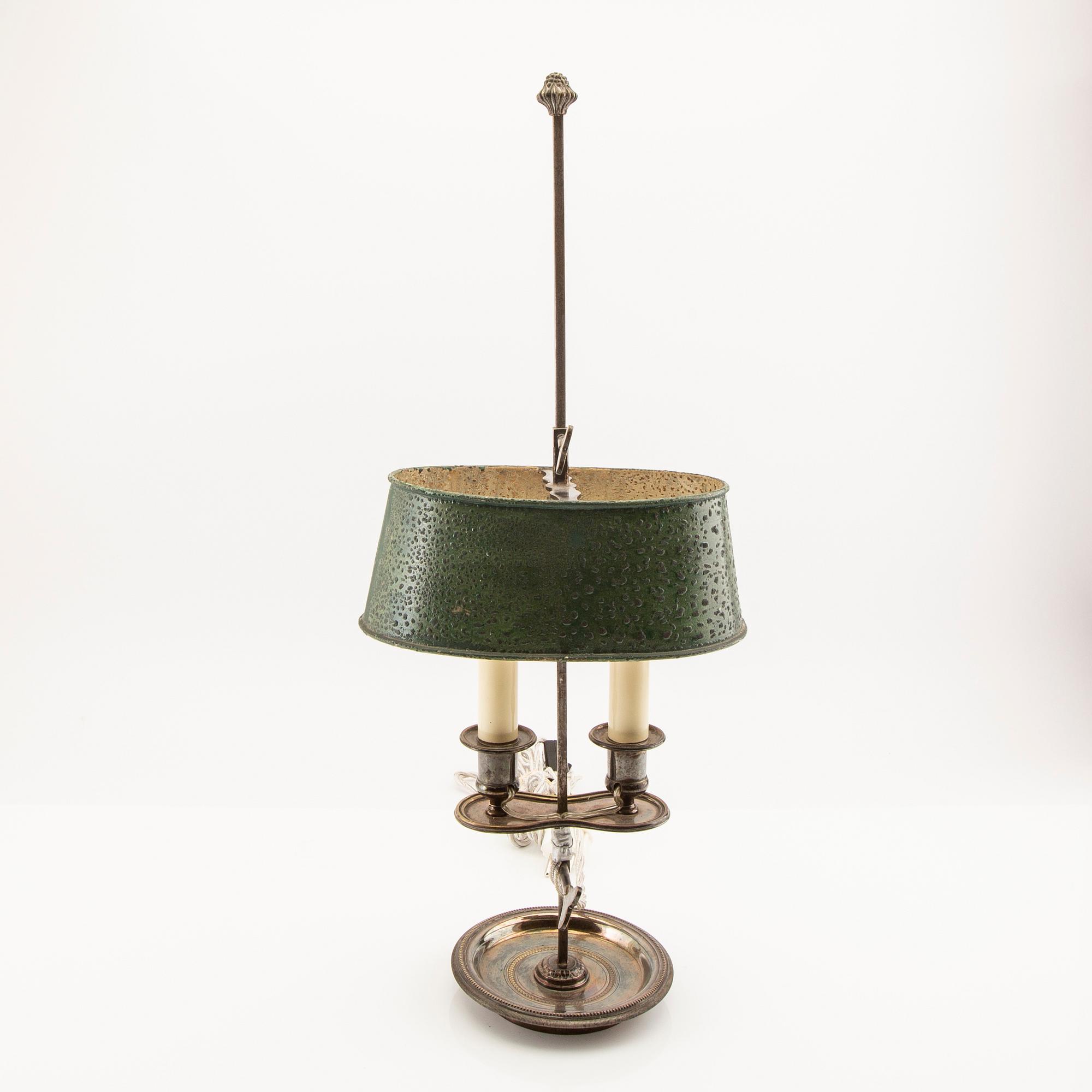 A Bouilotte table lamp first half of the 20th century.