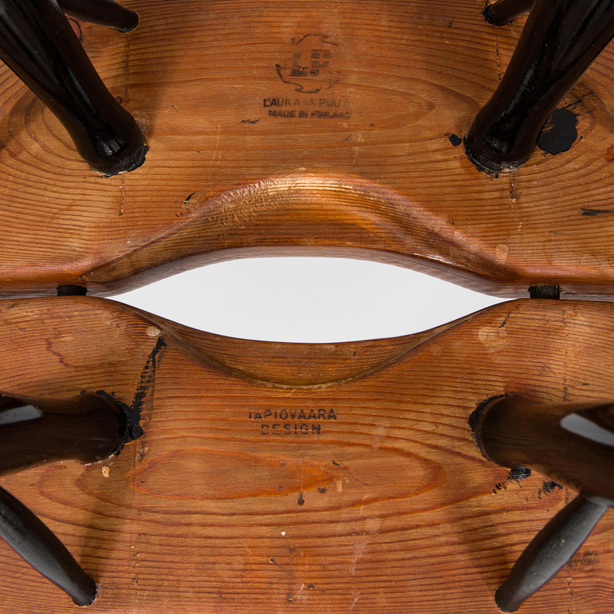 Ilmari Tapiovaara, pallar, 2 st, "Pirkka", Laukaan Puu, 1960-tal.