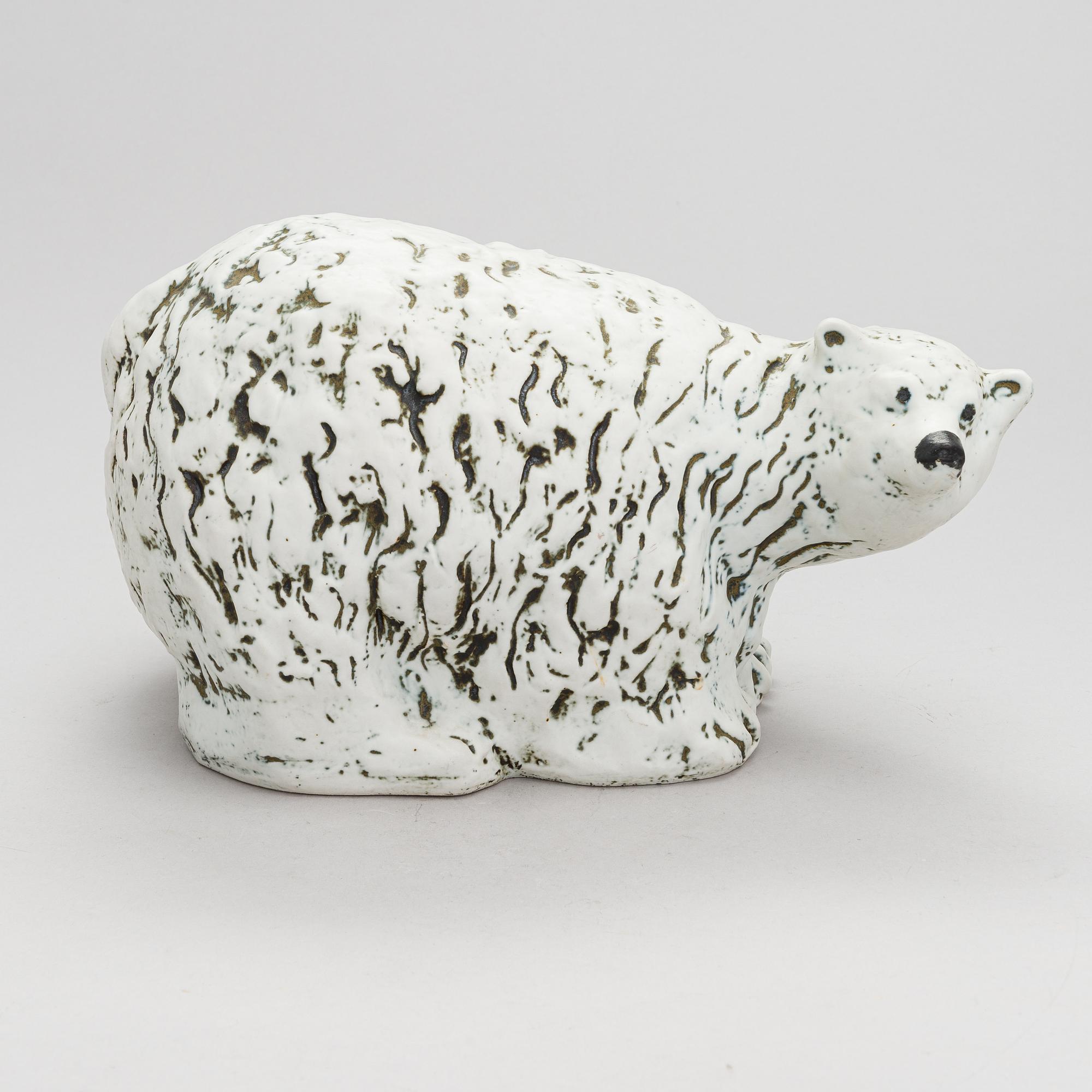 Henrik Allert, a ceramic sculpture, signed Henrik Allert Pentik Finland.