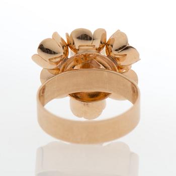 LIISA VITALI, RING, 14K gold. Kultakeskus, Helsinki Finland 1973.