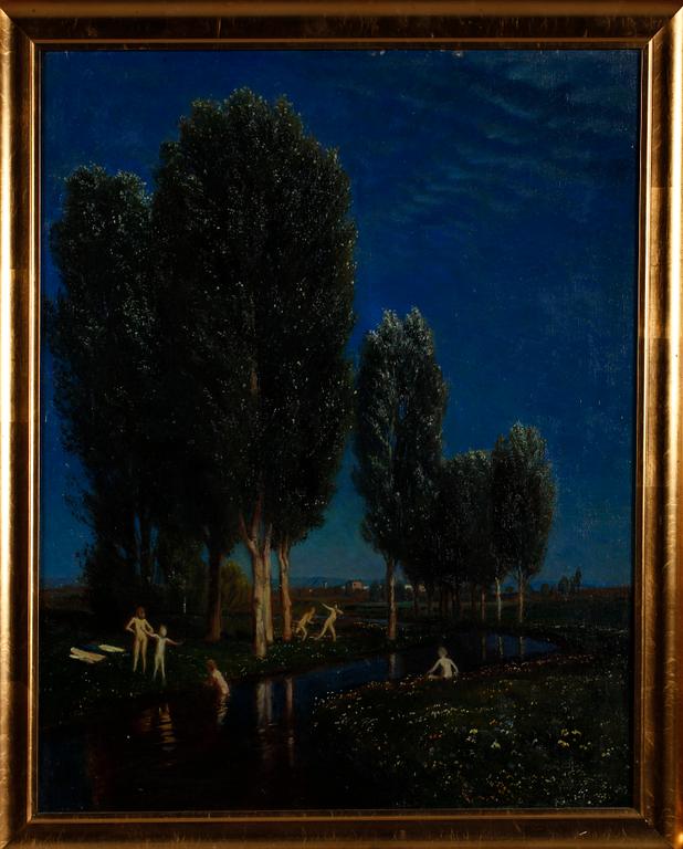 OKÄND KONSTNÄR, olja på duk, Tyskland,
1900-talets första hälft.