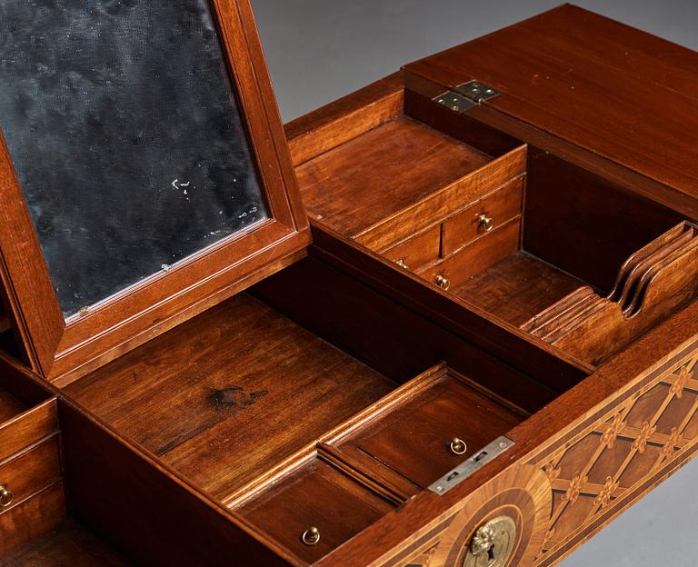 A Gustavian dressing table by Gottlieb Iwersson ca 1780 (master in Stockholm 1778-1813), not signed.