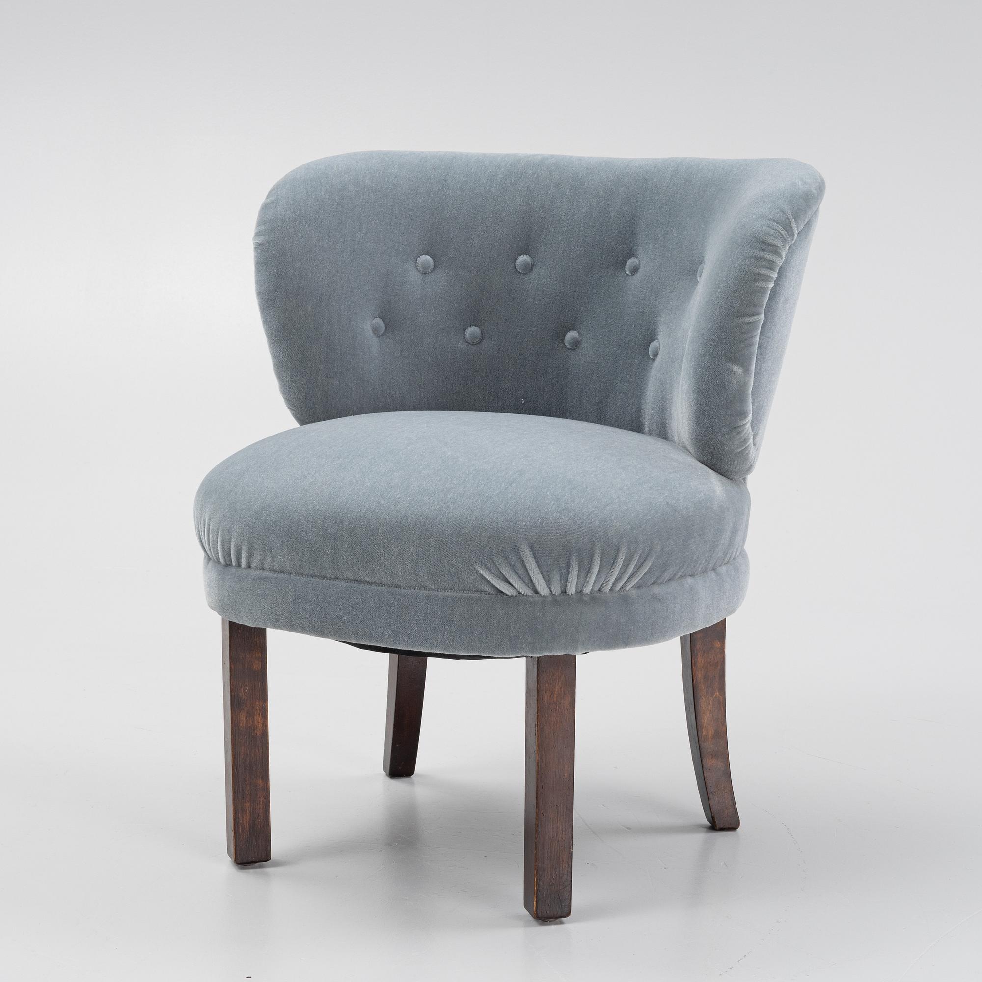 A Danish Easy Chair, mid 20th century.