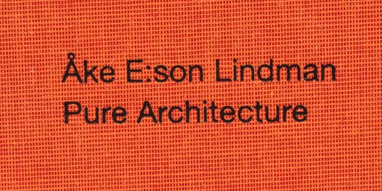 'Åke E:son Lindman - Pure Architecture', in cassette, 2010, book and photo signed and numberd, 23/30.