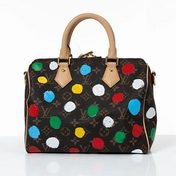 Louis Vuitton X Yayoi Kusama, Speedy 25, 2023.