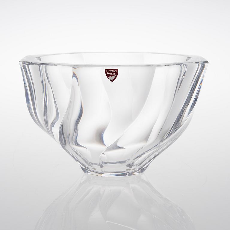 OLLE ALBERIUS, SKÅL, GLAS, "Residence", signerad Orrefors OA 4570-13.