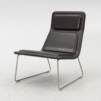 Jasper Morrison, An armchair, "Low and Pad", Cappelini, Italy.