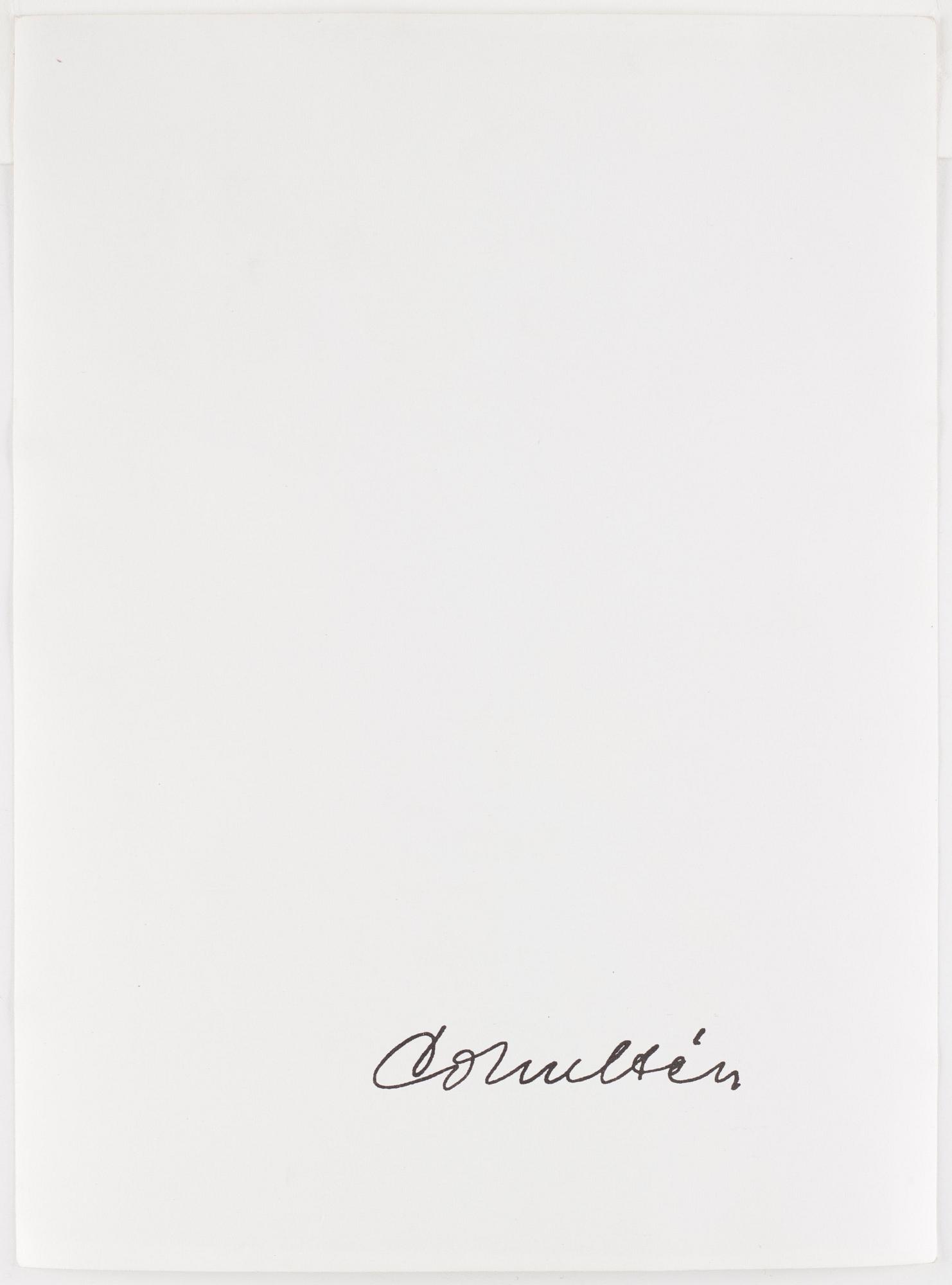 CO Hultén, "Tingens metamorfos".