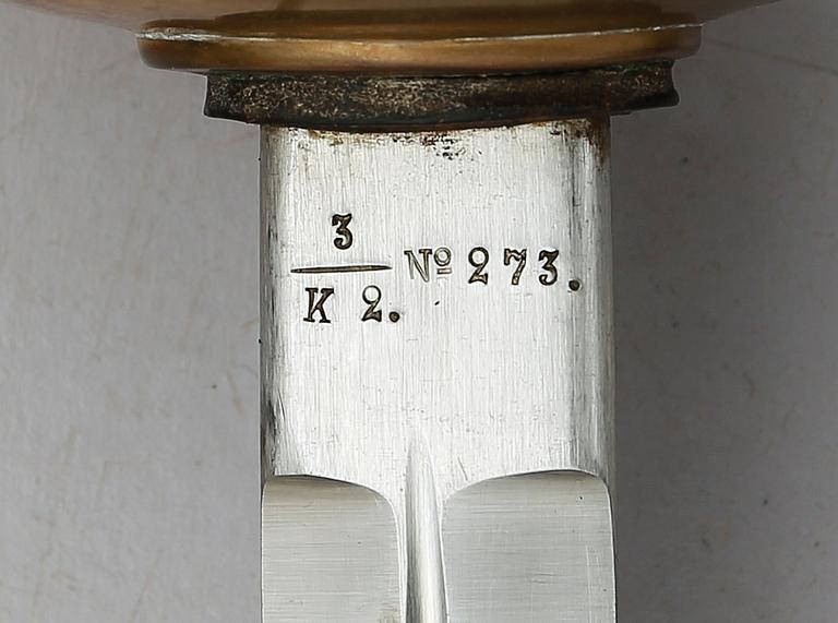 PALLASCH, m/1893, för kavalleriet.