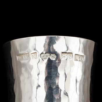 PARTI SILVER, 16 delar, bl a Hans Wigardt, Norrköping 1994. Total vikt ca 584 gram.