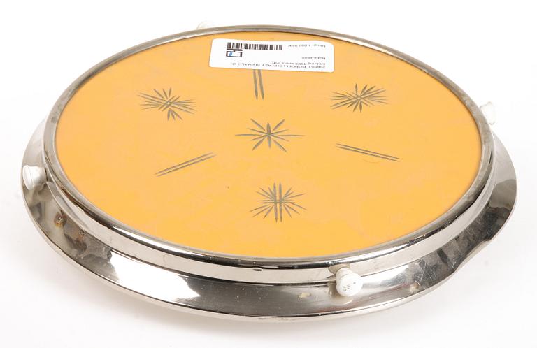 RONDELLER/LAZY SUSAN, 3 st, omkring 1900-talets mitt.