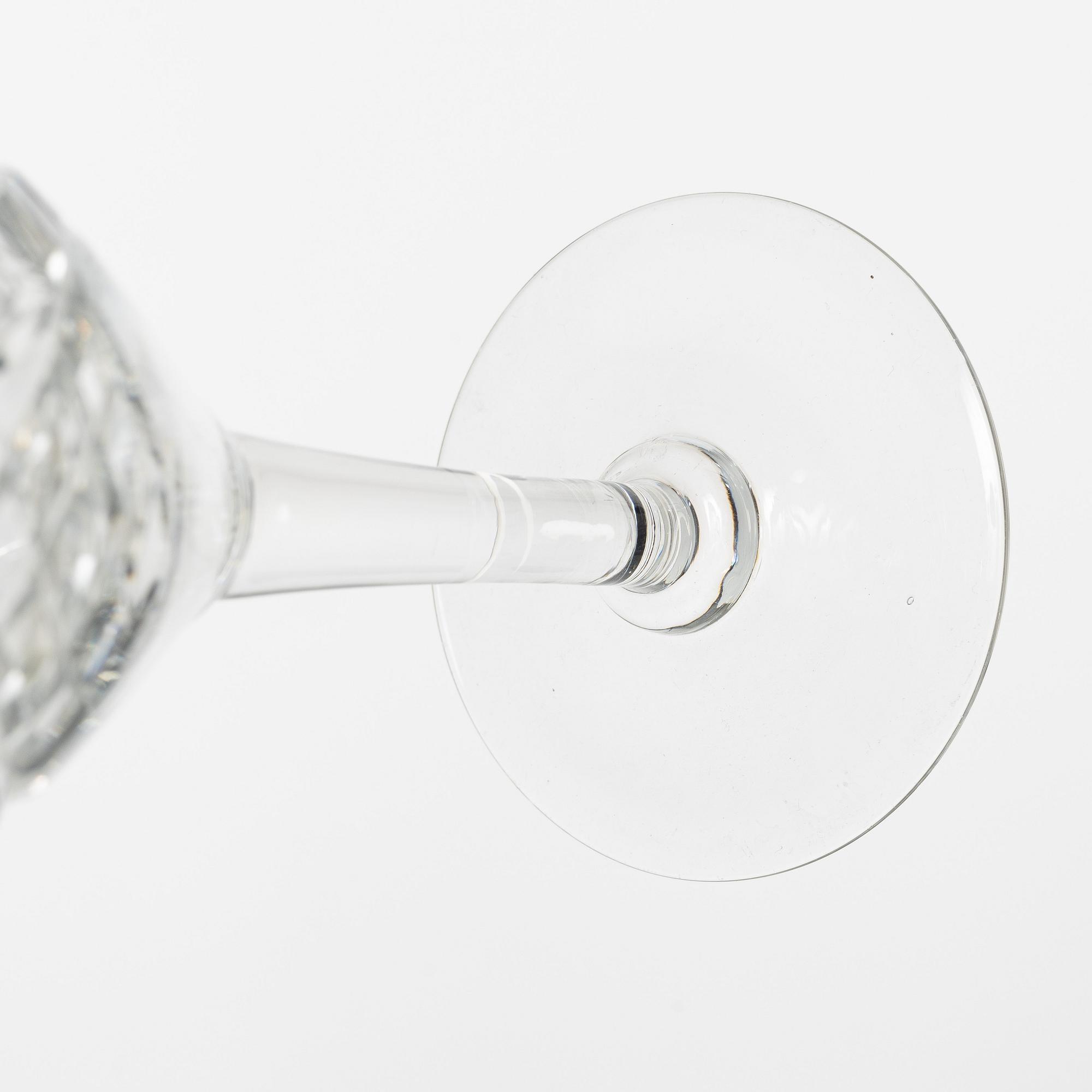 A 48-piece 'Helga' glass service, Kosta, Sweden.