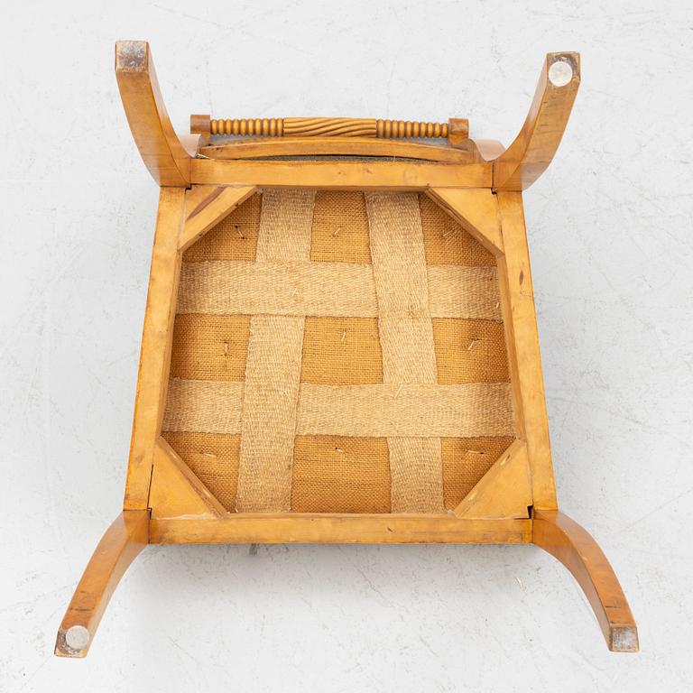 Four Empire style chairs, early 20th Century.