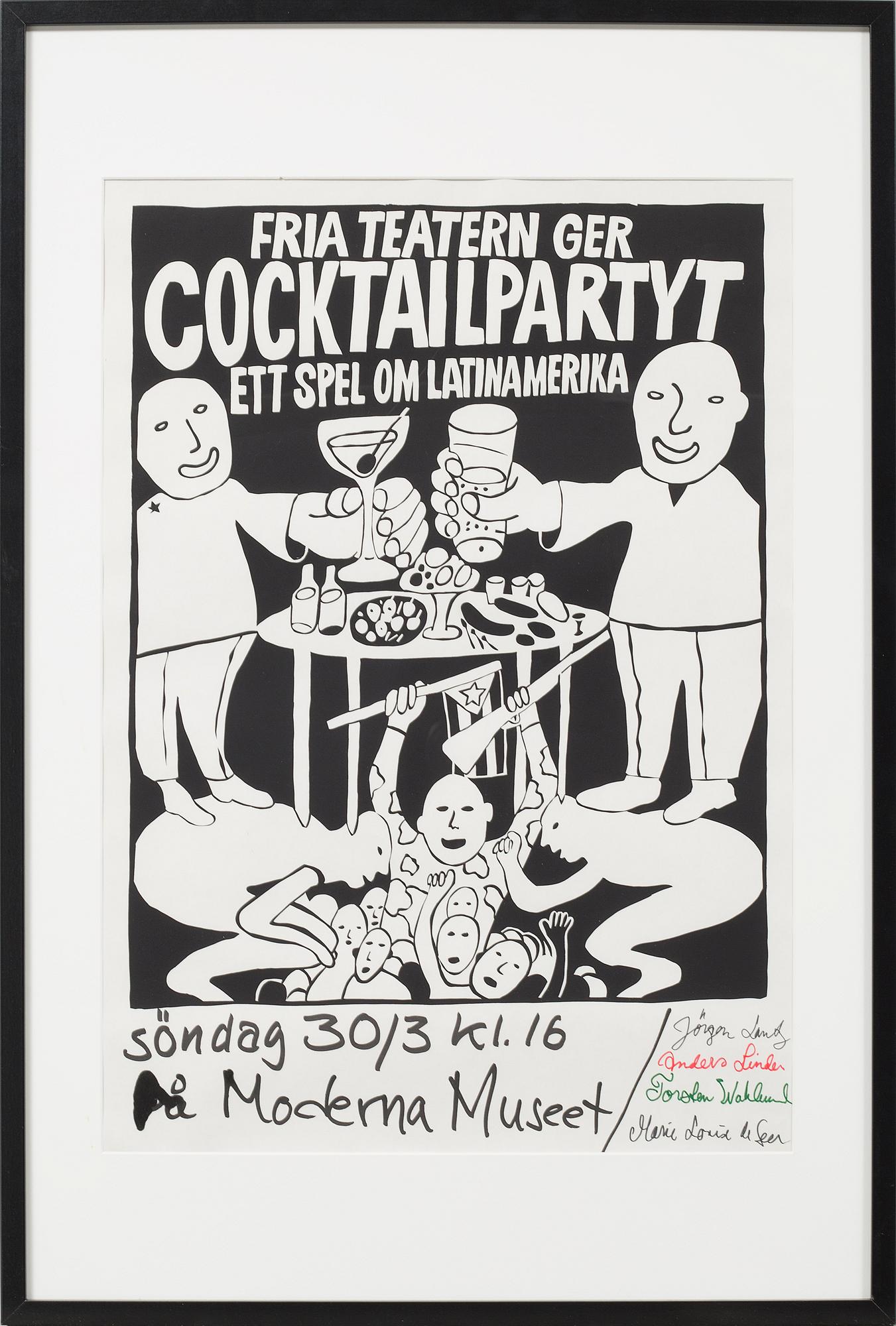 Three political posters, 1960s.