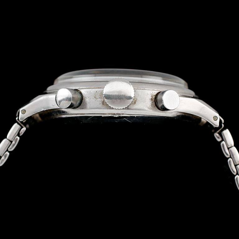 ARMBANDSUR, stål, Eterna, chronometer, 1900-talets mitt.
