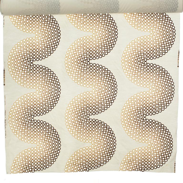 TEXTIL, viskos/polyester, Verner Panton för Mira-X. 1970-tal.