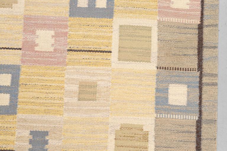 A carpet, flat weave, ca 240 x 155 cm, Sweden.