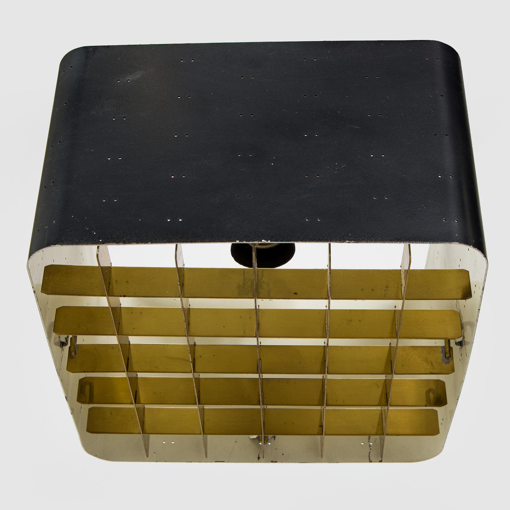 Paavo Tynell, a 1950s 'Starry sky' ceiling light for Taito, Finland.
