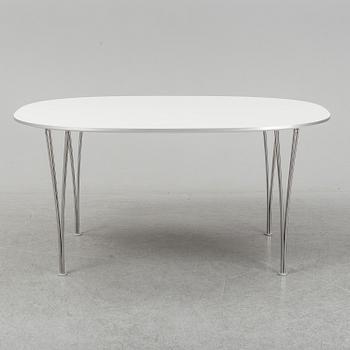 PIET HEIN & BRUNO MATHSSON, a 'Super Elliptical' dining table, Fritz Hansen, Denmark, 2014.