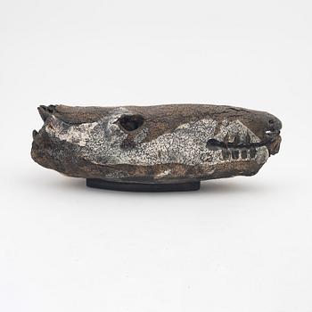 Henrik Allert, sculpture, stoneware, signed.