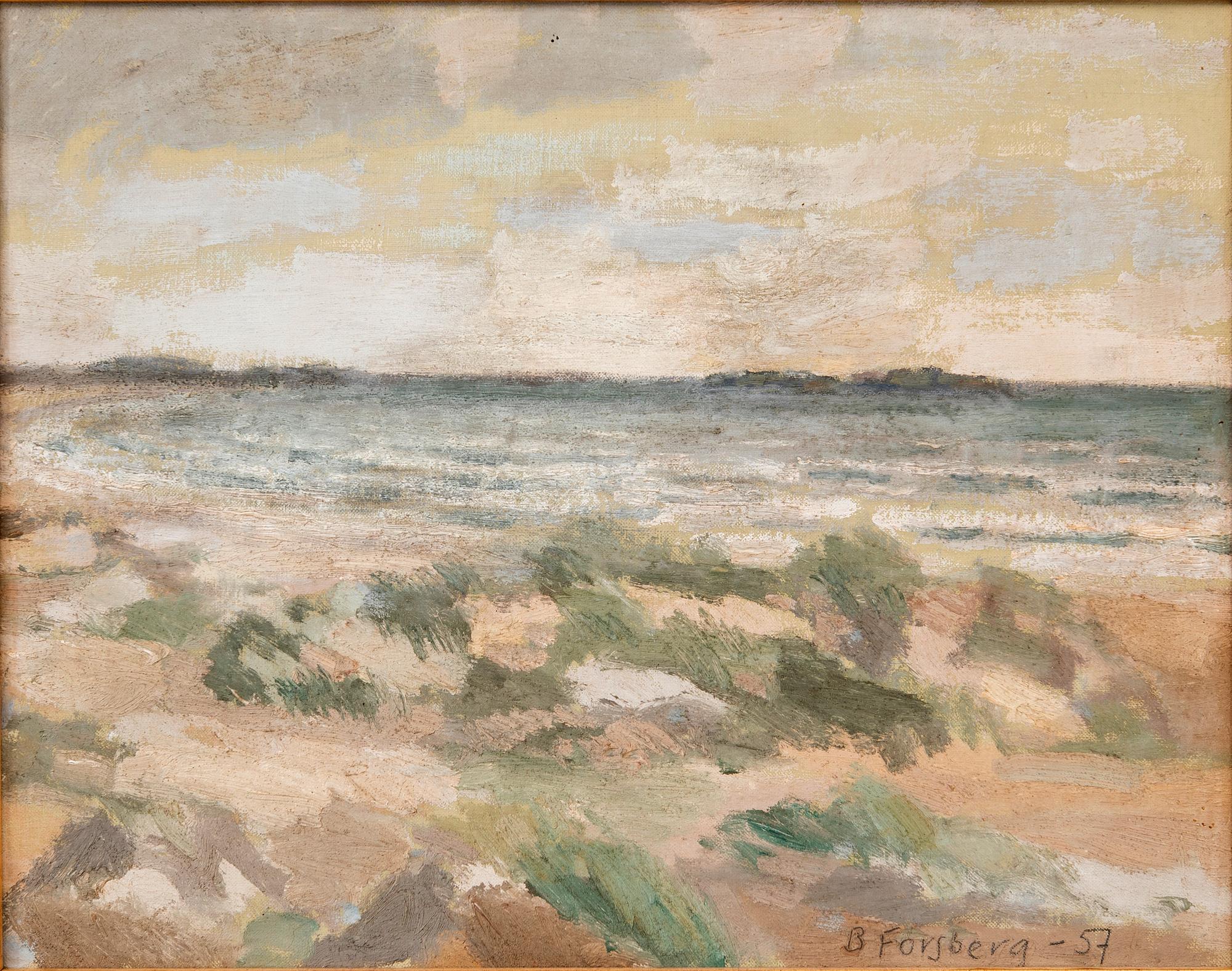 Birger Forsberg, Coastal landscape.