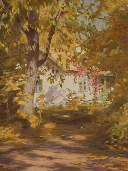 Johan Krouthén, Höstlandskap.