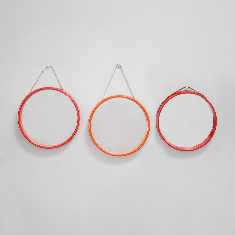 SPEGLAR, 3 st, en märkt Termotex, Danmark, 1970-tal.