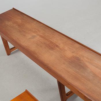 Two "Krobo" benches by TORBJØRN AFDAL for Bruksbo, Norwar from the second half of the 20th century.
