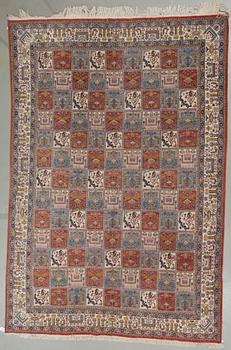 MATTA, semiantik/old Täbris. Ca 340x232 cm.