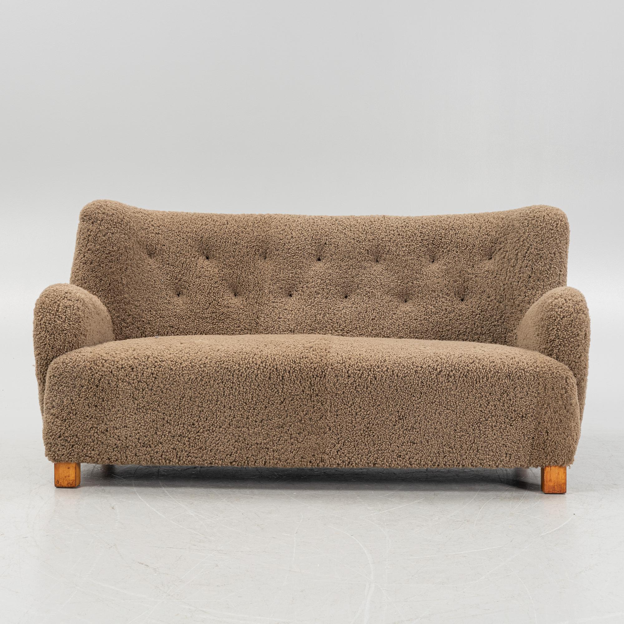 Georg Kofoed Møbelfabrik, sofa, Denmark c. 1938.