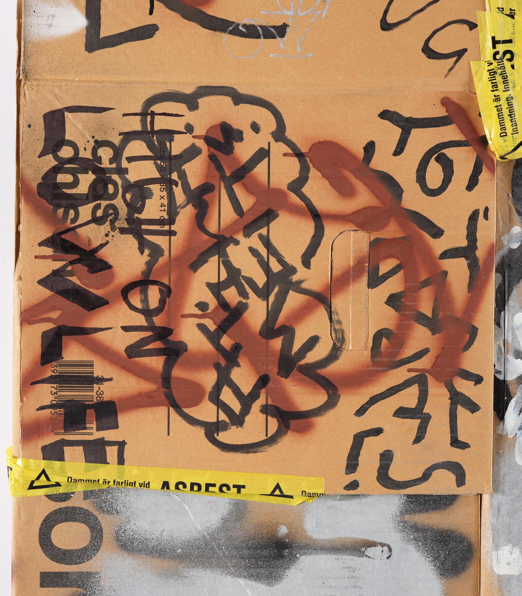 Linnéa Sjöberg, "Salong flyttkartong".