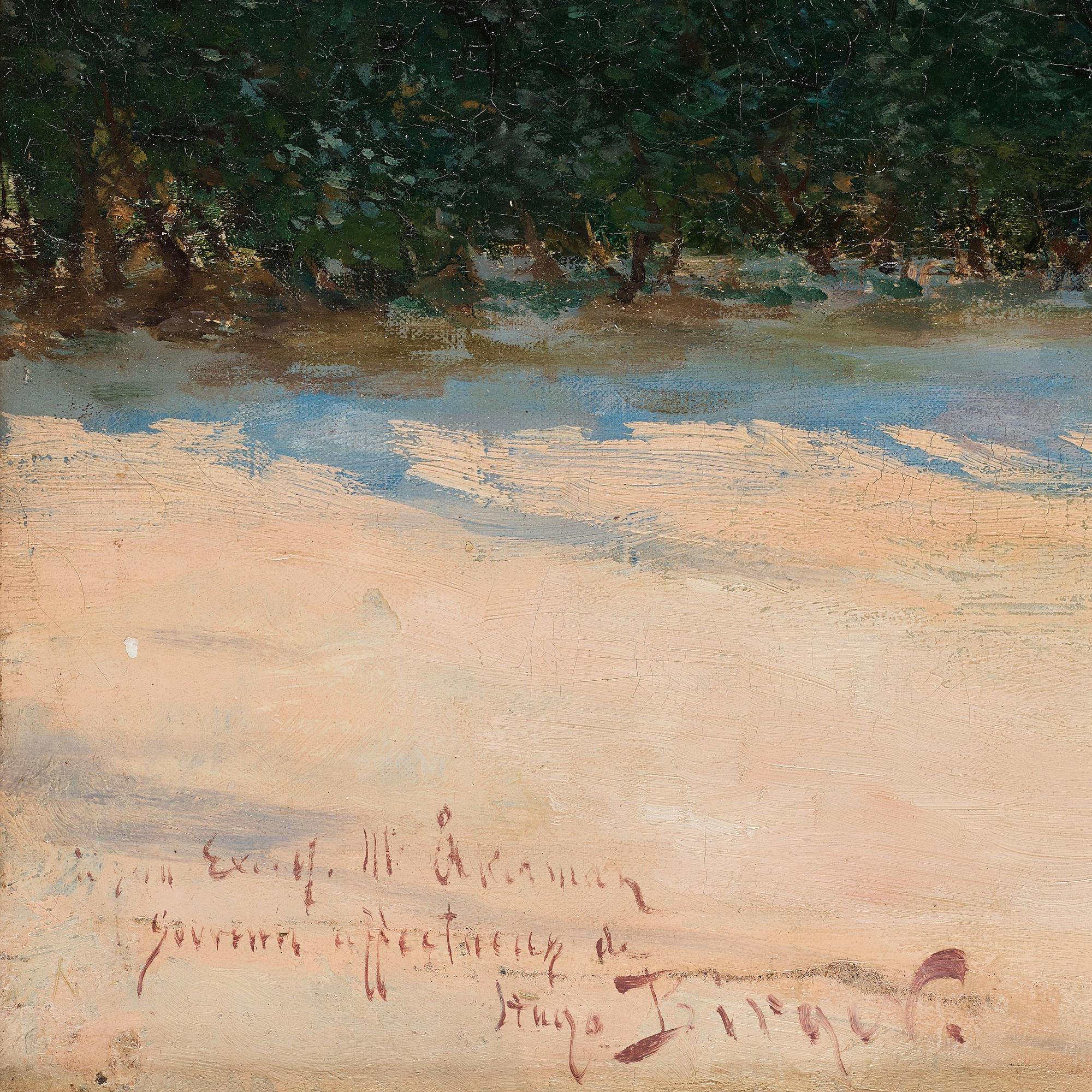 Hugo Birger, Parkmotiv från Spanien.