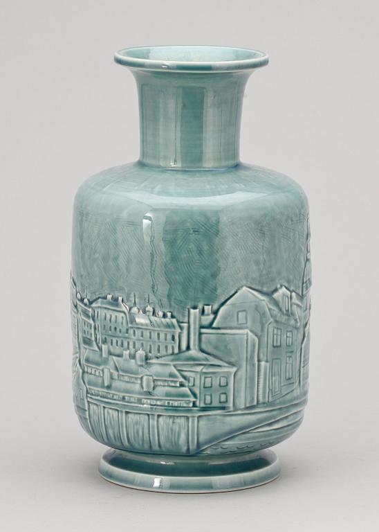 VAS, Sven Wejsfeldt, signerad med studiohanden och daterad 1987.