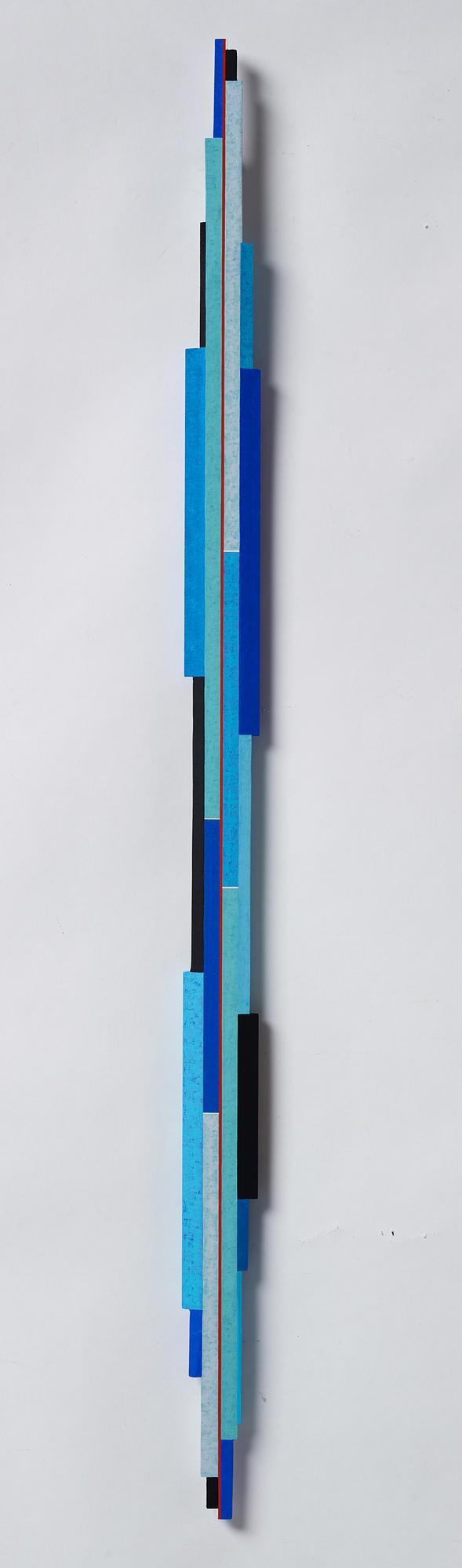 Ilkka Pärni, relief, sculpture, tepera on wood, signed and dated 2013.