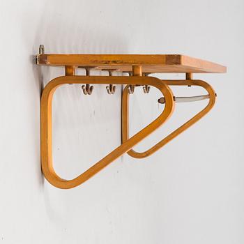 Alvar Aalto, hattuhylly / naulakko, Artek, 1930/1940-luku.