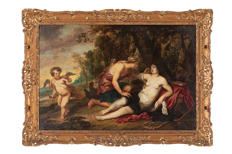 Antonis van Dyck Hans krets, Jupiter och Callisto.