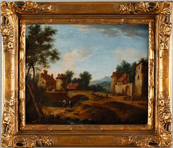 OKÄND KONSTNÄR, olja på duk, 1800-tal.