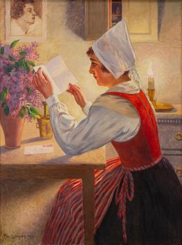 Emil Lindgren, The letter.