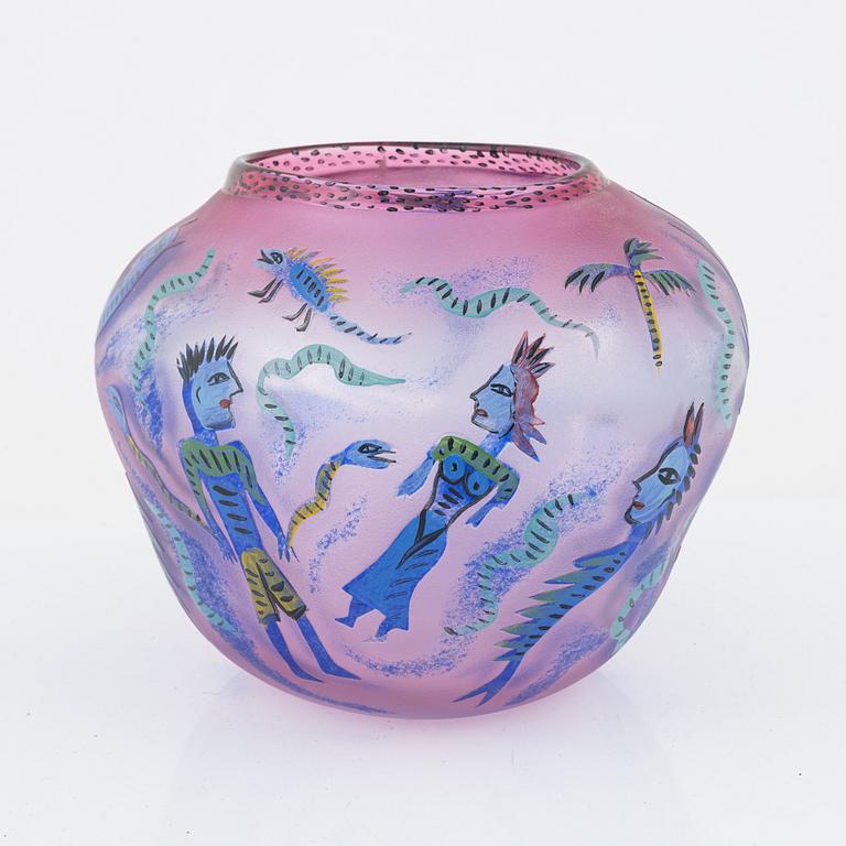 Ulrica Hydman-Vallien, vas, unik, Kosta Boda.