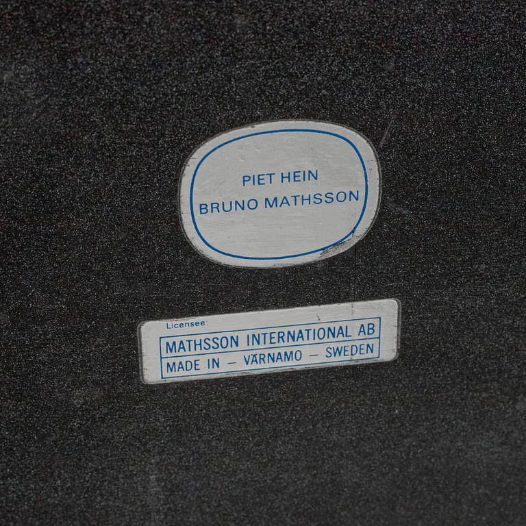 Bruno Mathsson & Piet Hein, bord "Trisuperellips", Mathsson International.