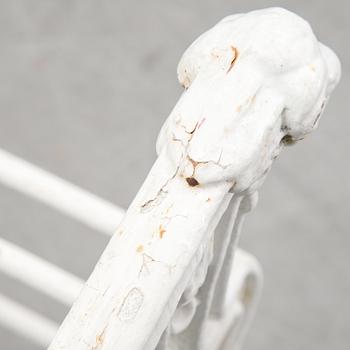 Parkstolar, gjutjärn, efter Karl Friedrich Schinkel, 1900-tal.