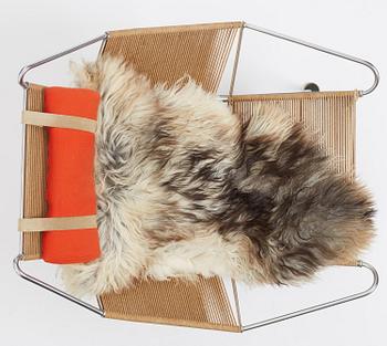 Hans J. Wegner, fåtölj, "Flag Halyard", Getama, Danmark, 1950-60-tal.