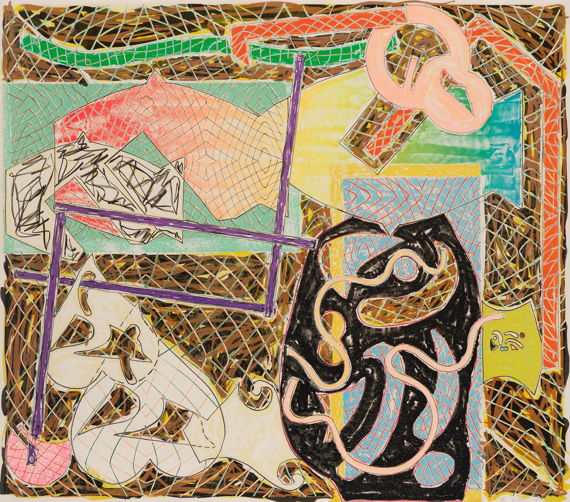 Frank Stella, "Shards II".