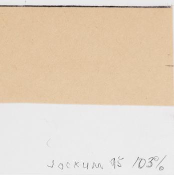 JOCKUM NORDSTRÖM, blandteknik, signerad och daterad 95.